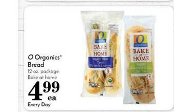 Pavilions O Organics® Bread offer