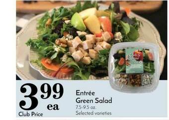 Pavilions Entrée Green Salad offer