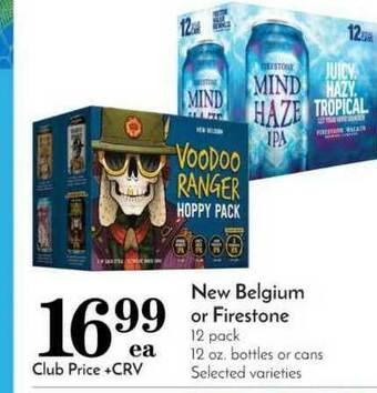 Pavilions New Belgium Or Firestone offer