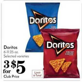 Pavilions Doritos offer