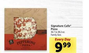Vons Signature Cafe® Pizza offer