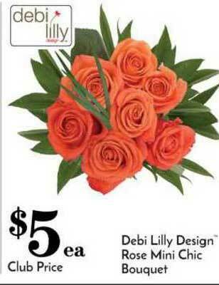 Pavilions Debi Lilly Design™ Rose Mini Chic Bouquet offer