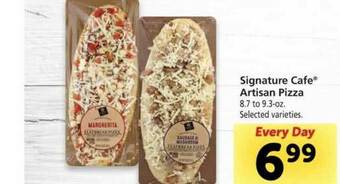 Vons Signature Cafe® Artisan Pizza offer