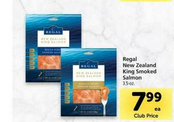 Vons Regal New Zealand King Smoked Salmon offer