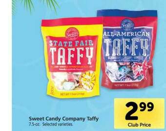 Vons Sweet Candy Company Taffy offer
