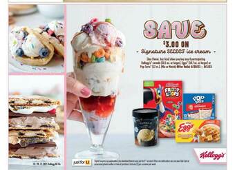 Vons Signature Select Ice Cream offer