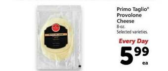 Vons Primo Taglio® Provolone Cheese offer