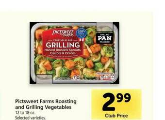 Vons Pictsweet Farms Roasting And Grilling Vegetables offer