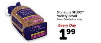 Vons Signature Select™ Variety Bread offer