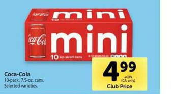 Vons Coca-Cola offer