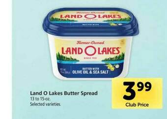 Vons Land O Lakes Butter Spread offer