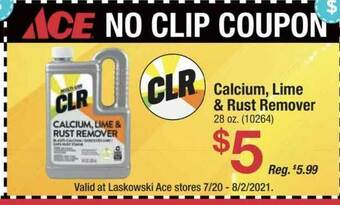 Ace Hardware Calcium, Lime & Rust Remover offer
