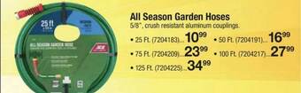 Ace Hardware All Season Garden Hoses offer