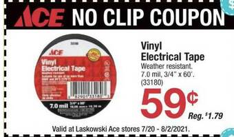 Ace Hardware Vinyl Electrical Tape offer