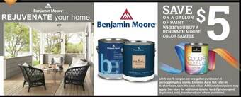 Ace Hardware Benjamin Moore Color Sample offer