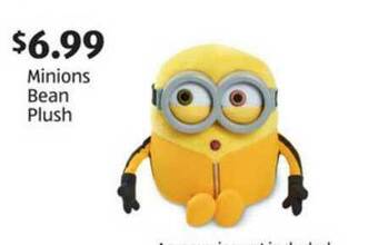 Aldi Minions Bean Plush offer