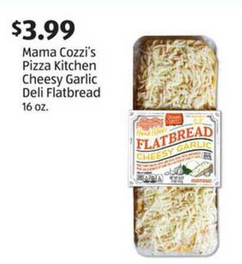 Mama Cozzi's Pizza Kitchen Cheesy Garlic Deli Flatbread 16 Oz.