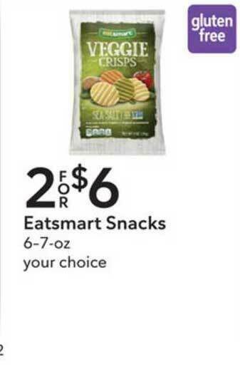 Publix Eatsmart Snacks 6-7-oz offer