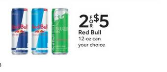 Publix Red Bull 12-oz Can offer