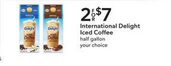 Publix International Delight Iced Coffee offer