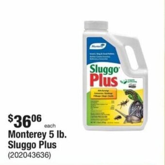 The Home Depot Monterey 5 lb. Sluggo Plus offer