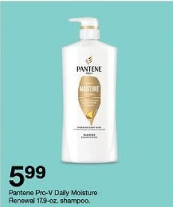 Target Pantene Pro-V Daily Moisture Renewal 17.9-oz. Shampoo offer