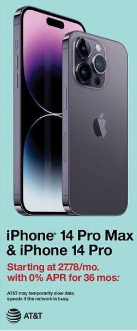 Target iPhone 14 Pro Max & iPhone 14 Pro offer