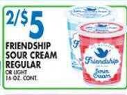 Associated Friendship sour cream regular offer