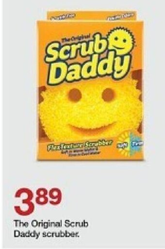 Target The original Scrub Daddy scrubber. offer