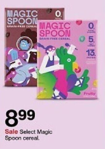 Target Select Magic Spoon cereal offer