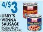 Associated Libby's vienna sausage offer