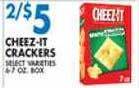 Associated Cheez-it crackers offer