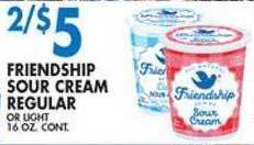 Associated Friendship sour cream regular offer
