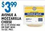 Associated Avenue a mozzarella cheese offer