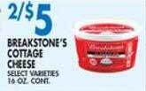 Associated Breakstone's cottage cheese offer