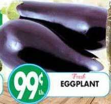 Associated Fresh eggplant offer
