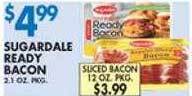 Associated Sugardale ready bacon offer