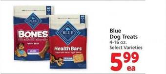 Safeway Blue dog treats offer