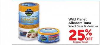 Safeway Wild planet albacore tuna offer