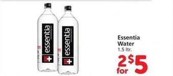 Safeway Essentia water offer