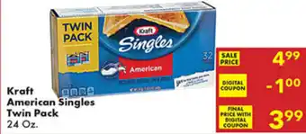 Fairplay Kraft American Singles Twin Pack 24 oz offer