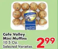 Fairplay Cafe Valley Mini Muffins 10.5 oz offer