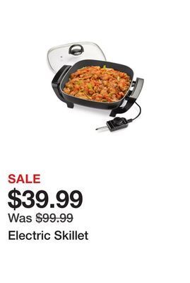Belk Electric skillet offer