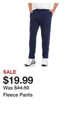 Belk Fleece pants offer
