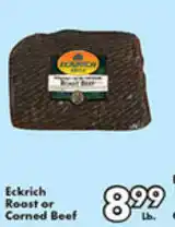 Fairplay Eckrich Roast or Corned Beef offer