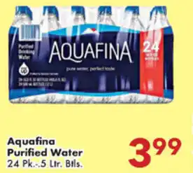 Fairplay Aquafina Purified Water offer