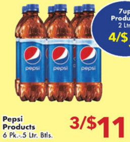 Fairplay Pepsi Products offer