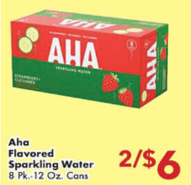 Fairplay Aha Flavored Sparkling Water offer