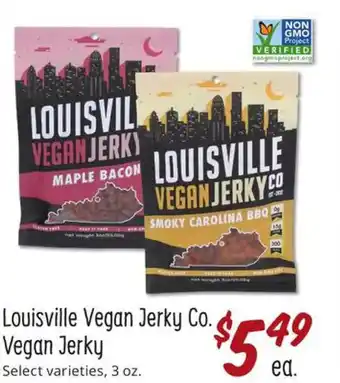 Sprouts Farmers Market Louisville Vegan Jerky Co. Vegan Jerky 3 0z. offer