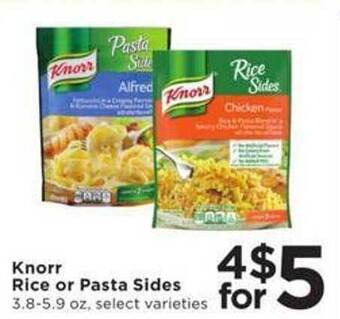 Cub Foods Knorr rice or pasta sides offer